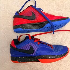 Nike Men’s Red and Blue Athletic Sneakers